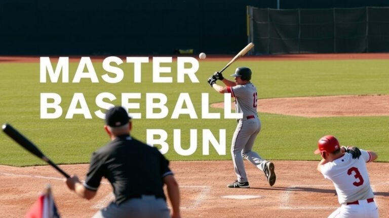 Master the Baseball Bunt: A Step-by-Step Guide