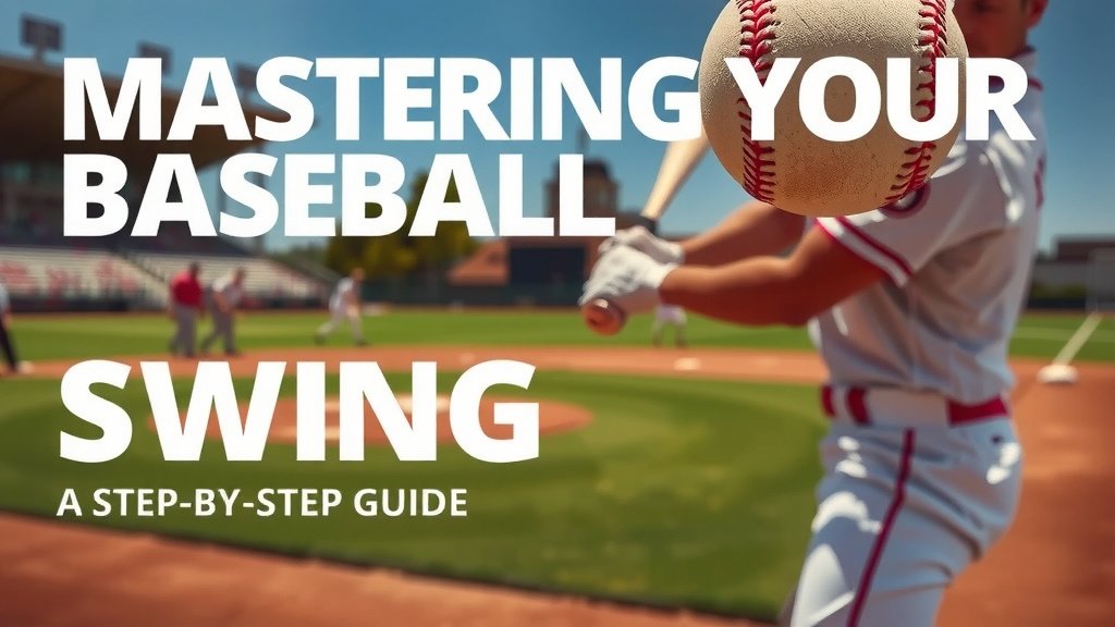 Mastering Your Baseball Swing: A Step-by-Step Guide