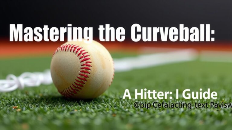 Mastering the Curveball: A Hitter's Guide