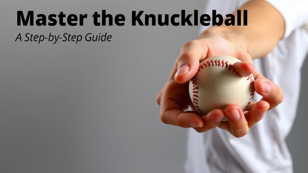 Master the Knuckleball: A Step-by-Step Guide