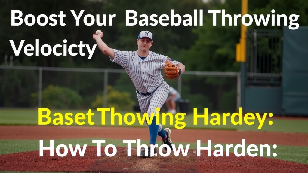 Boosting Your Baseball Throwing Velocity