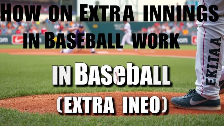 How Extra Innings Work in Baseball Explained