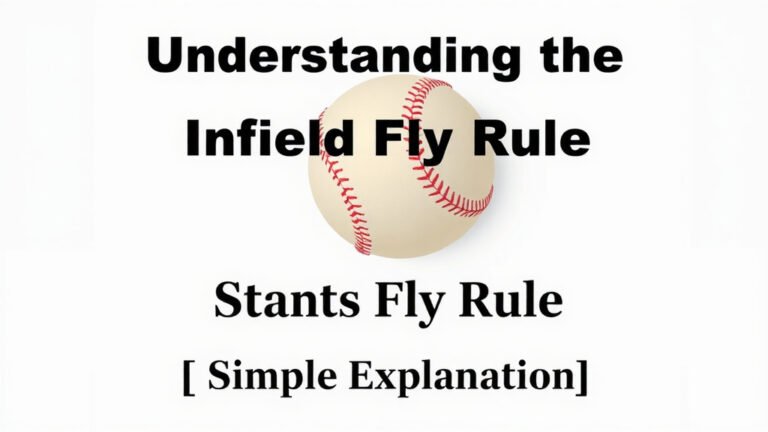Understanding the Infield Fly Rule: A Simple Explanation