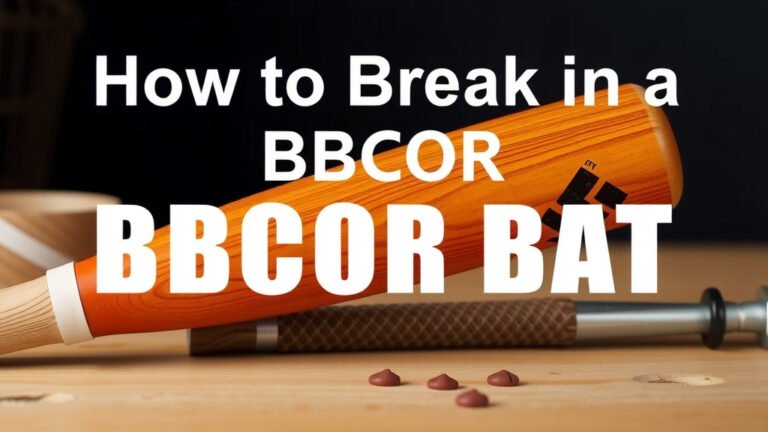 How to Break In a BBCOR Bat: The Ultimate Guide
