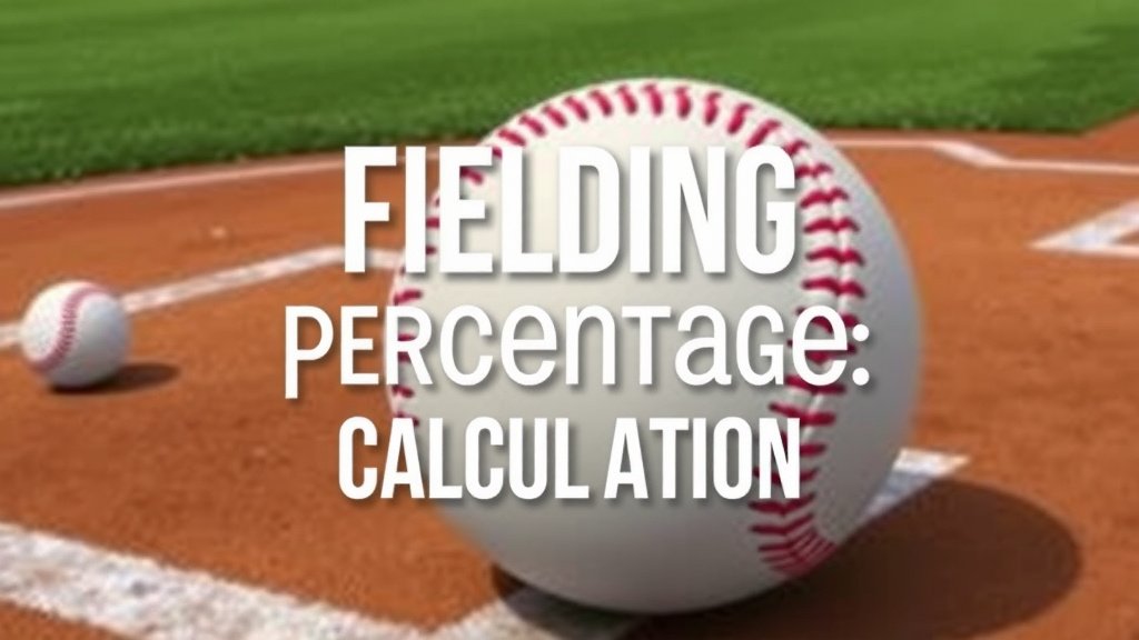 Figuring Out Fielding Percentage: A Simple Guide
