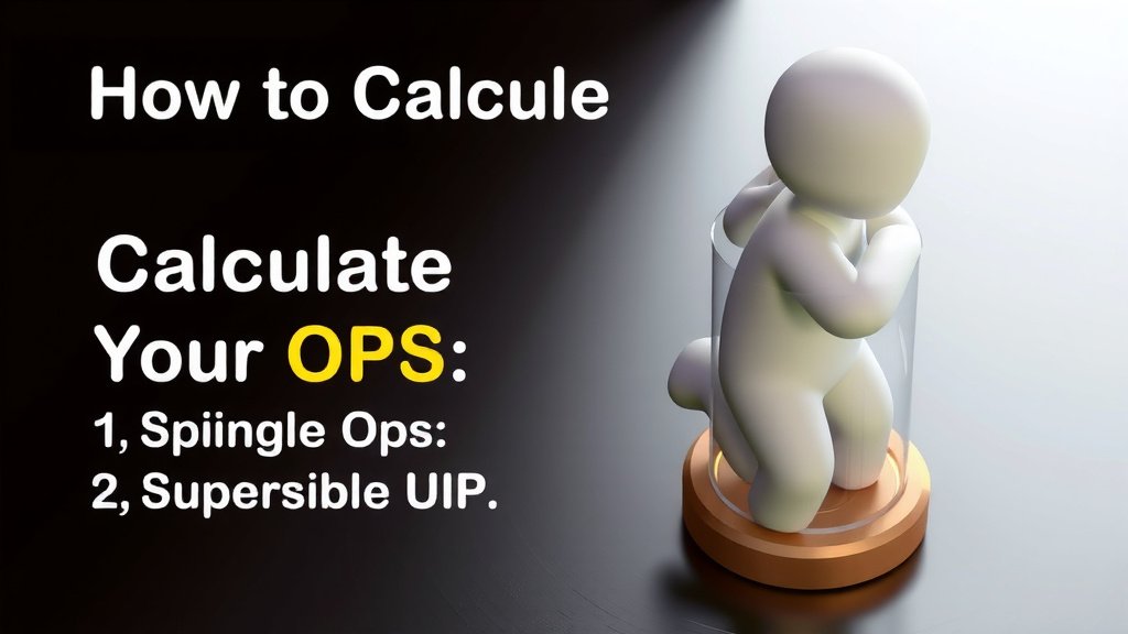 Calculate Your OPS: A Simple Guide