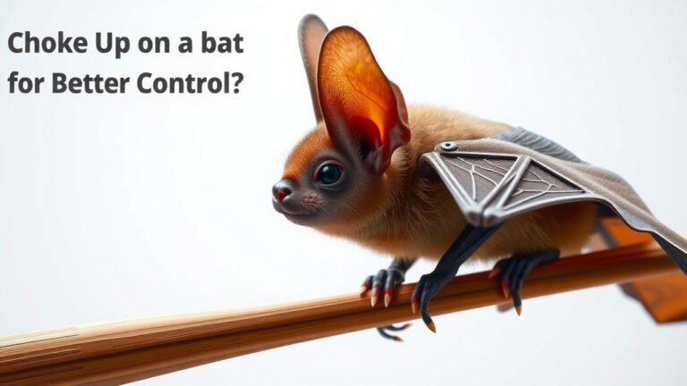 How to Choke Up on a Bat for Better Control