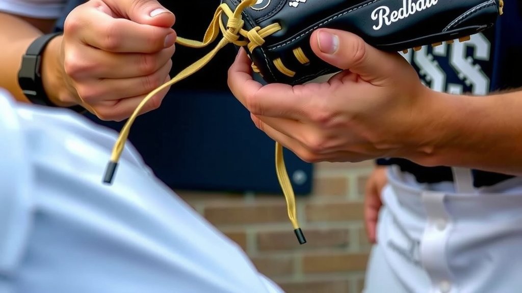 Getting Your Baseball Glove Laced Just Right