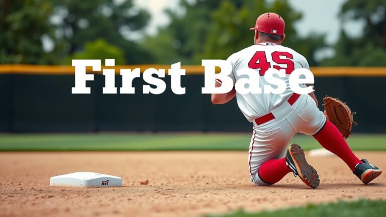 Mastering First Base: A Beginner's Guide