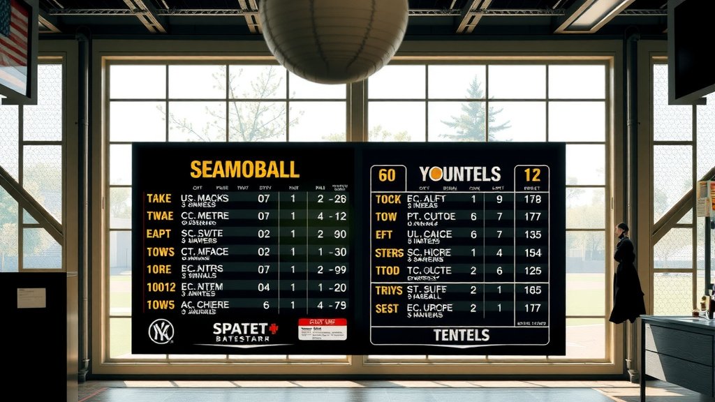 Decoding the Diamond: Your Guide to Understanding Baseball Scoreboards