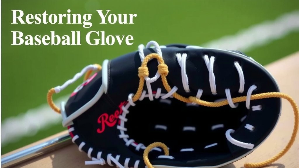 Restoring Your Baseball Glove: A Step-by-Step Guide