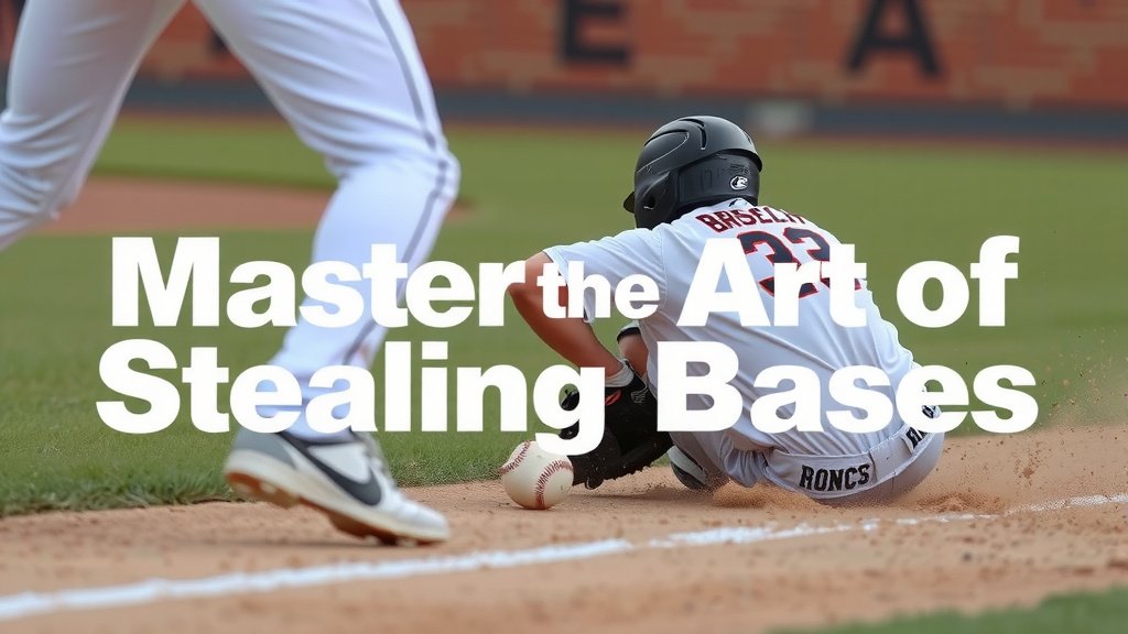 Mastering the Art of Stealing Bases