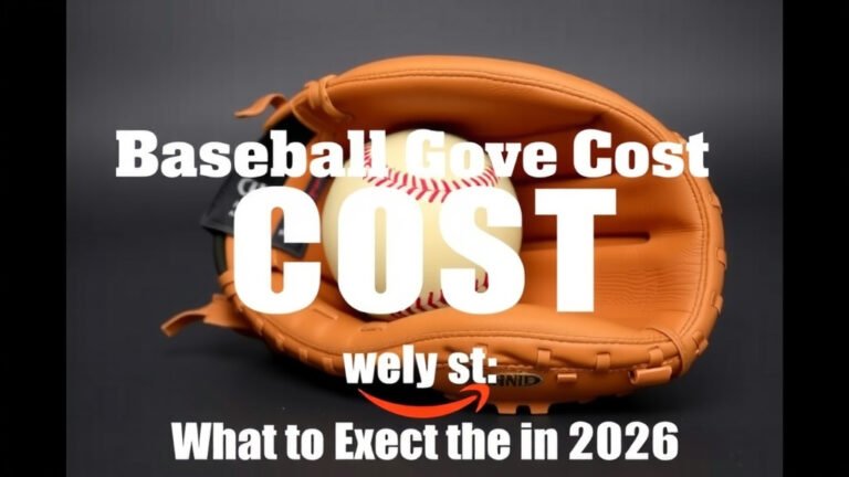 Baseball Glove Cost: What to Expect in 2026