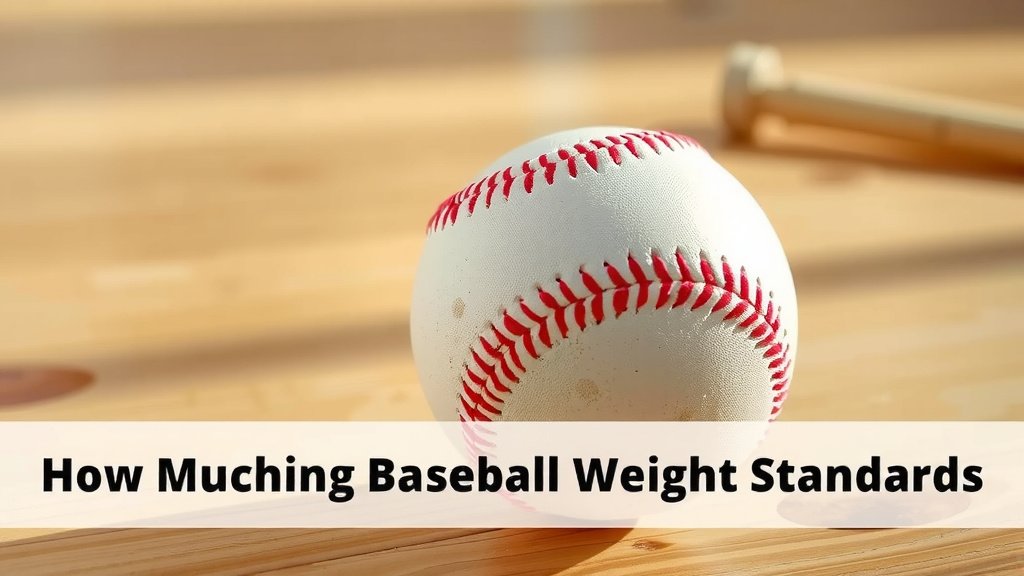 Understanding Baseball Weight Standards