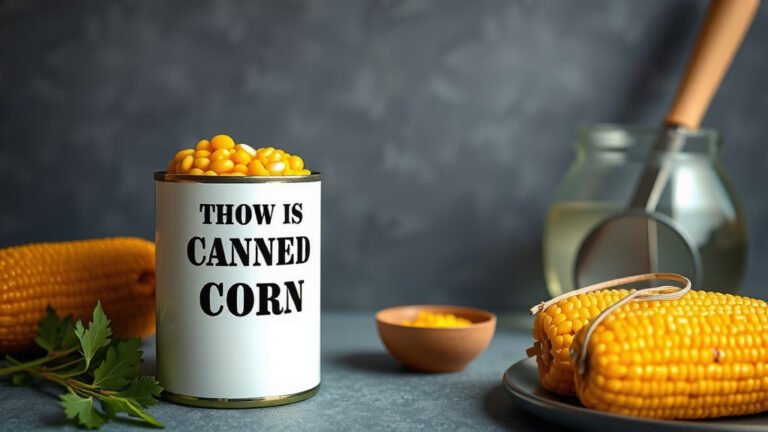 What is Canned Corn A Kitchen Staple Explained