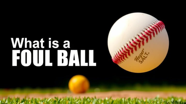 What is a Foul Ball in Baseball Explained