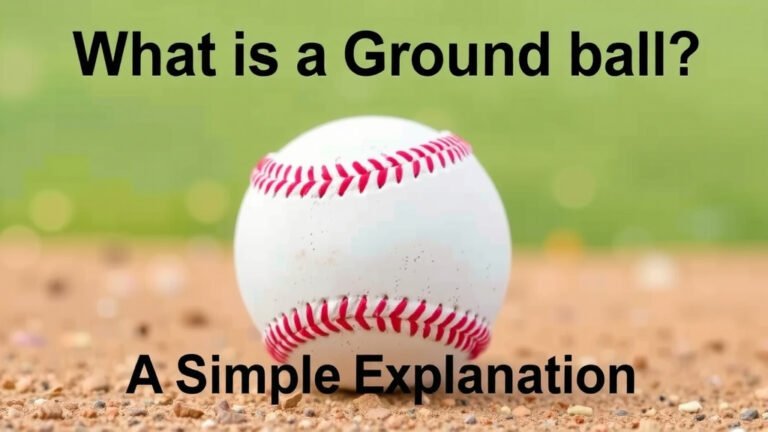 What is a Ground Ball in Baseball: A Simple Explanation
