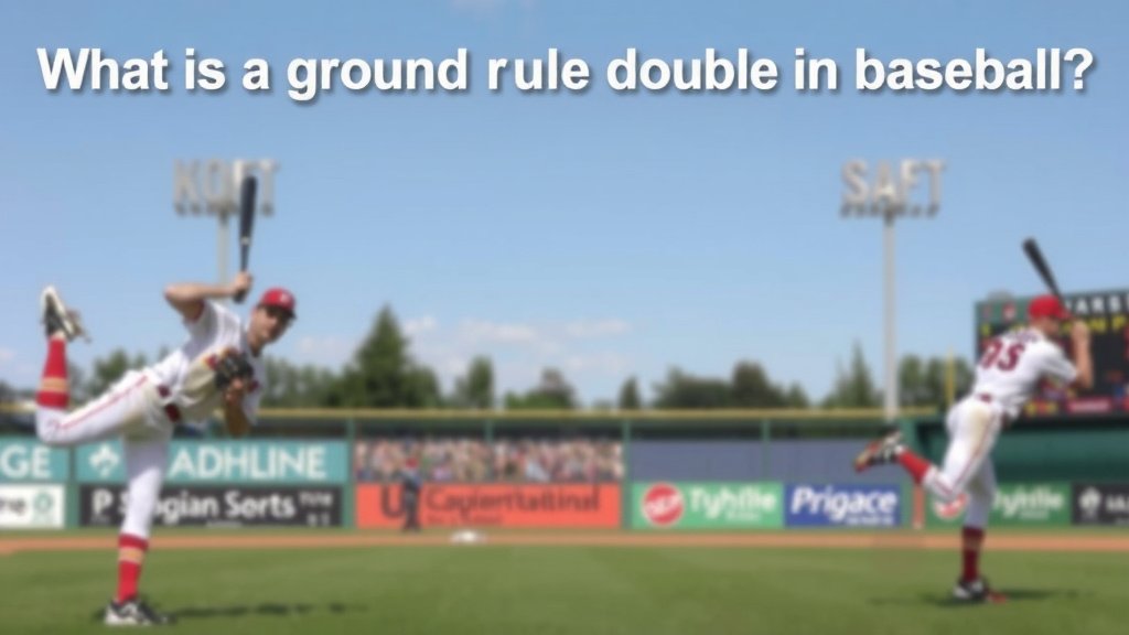 What is a Ground Rule Double in Baseball?