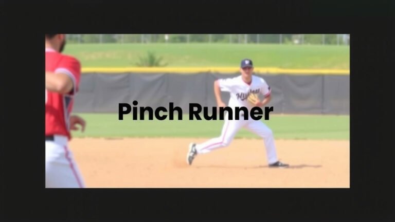 What is a Pinch Runner in Baseball and How to Use Them