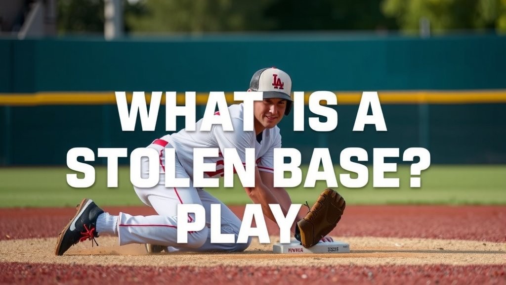 Understanding the Stolen Base Play