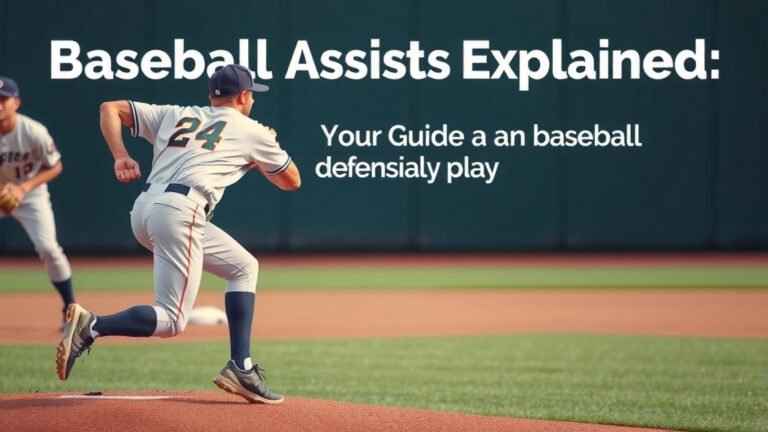 Baseball Assists Explained: Your Guide to the Defensive Play