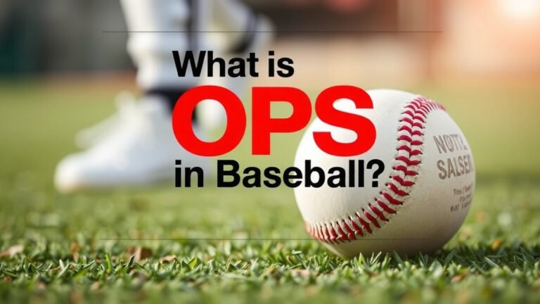 What is OPS in Baseball Explained Simply