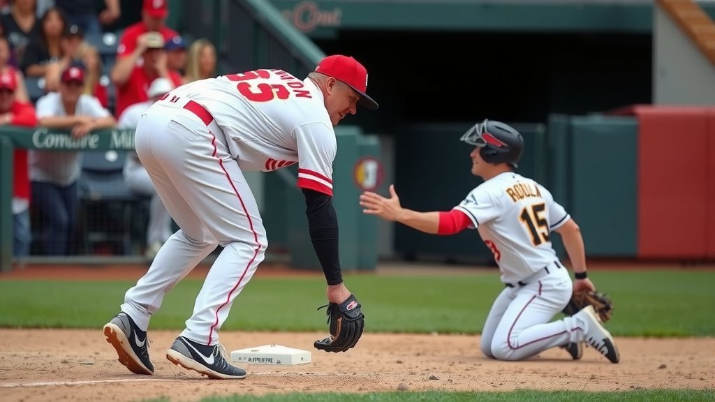 Attempting the First Base Steal