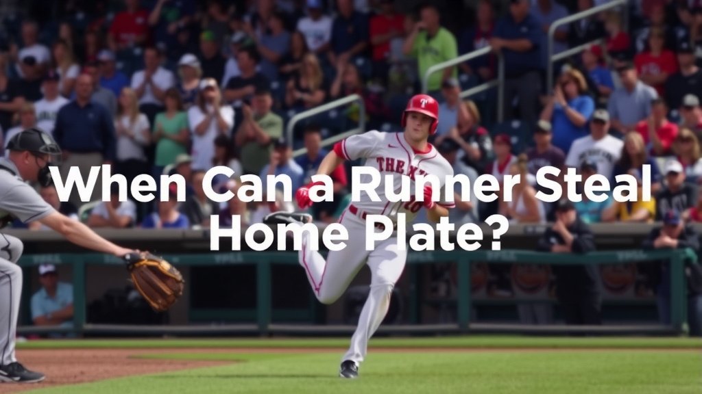 When Can a Runner Steal Home Plate?