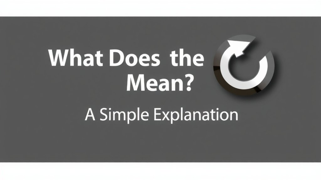 What Does the K Symbol Mean? A Simple Explanation