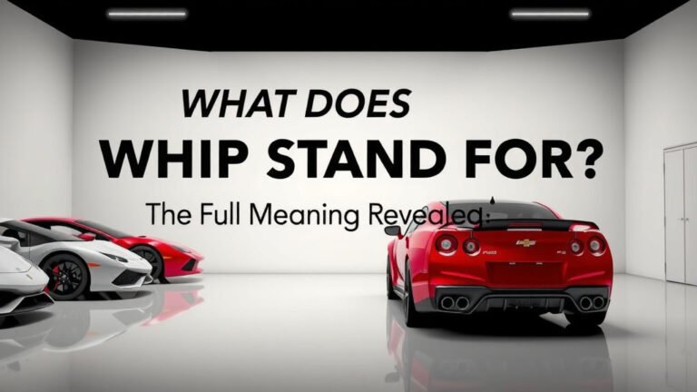 What Does WHIP Stand For? The Full Meaning Revealed