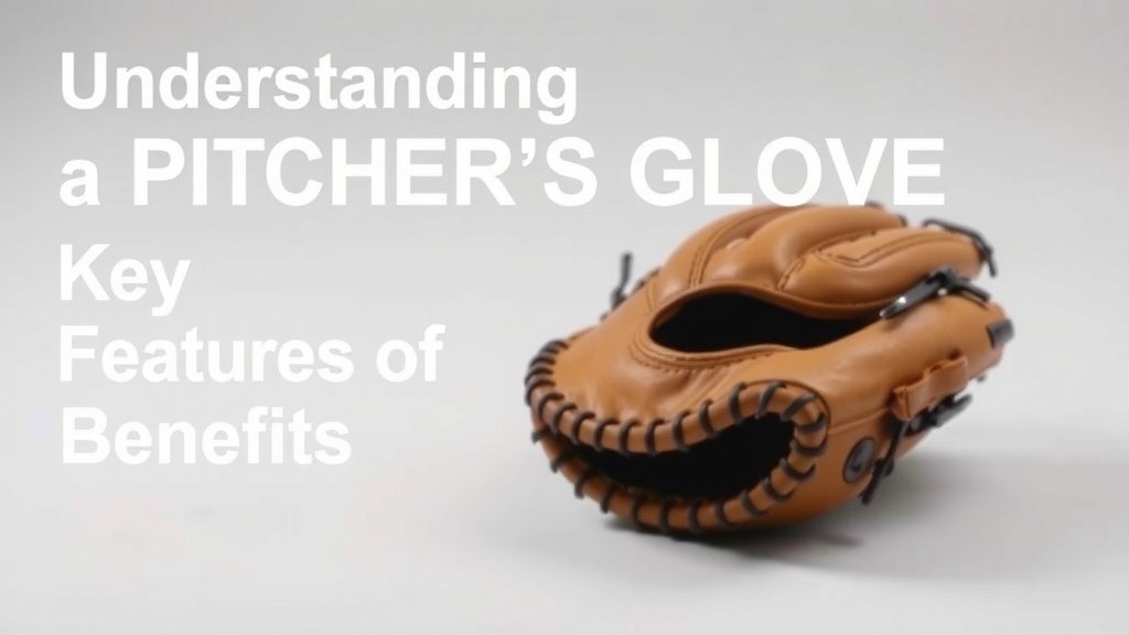 Understanding a Pitcher's Glove: Key Features and Benefits