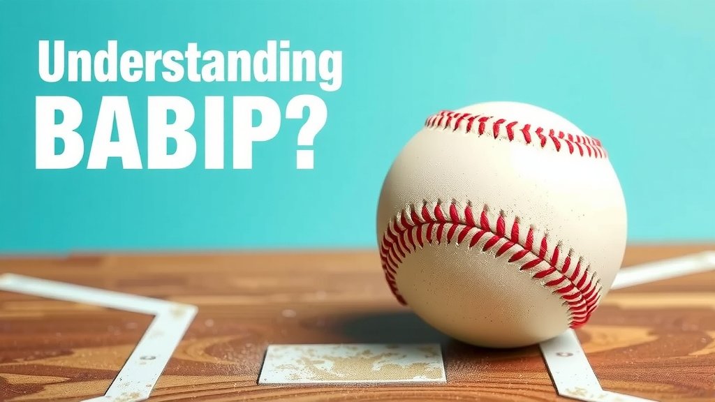 Understanding BABIP: A Baseball Stat Explained