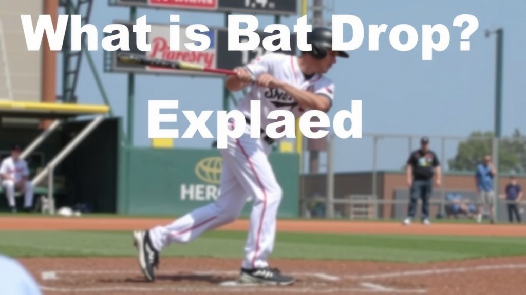 Understanding Baseball Bat Drop Explained