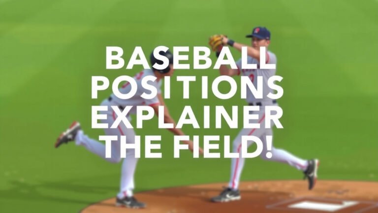 Baseball Positions Explained: Every Role on the Field