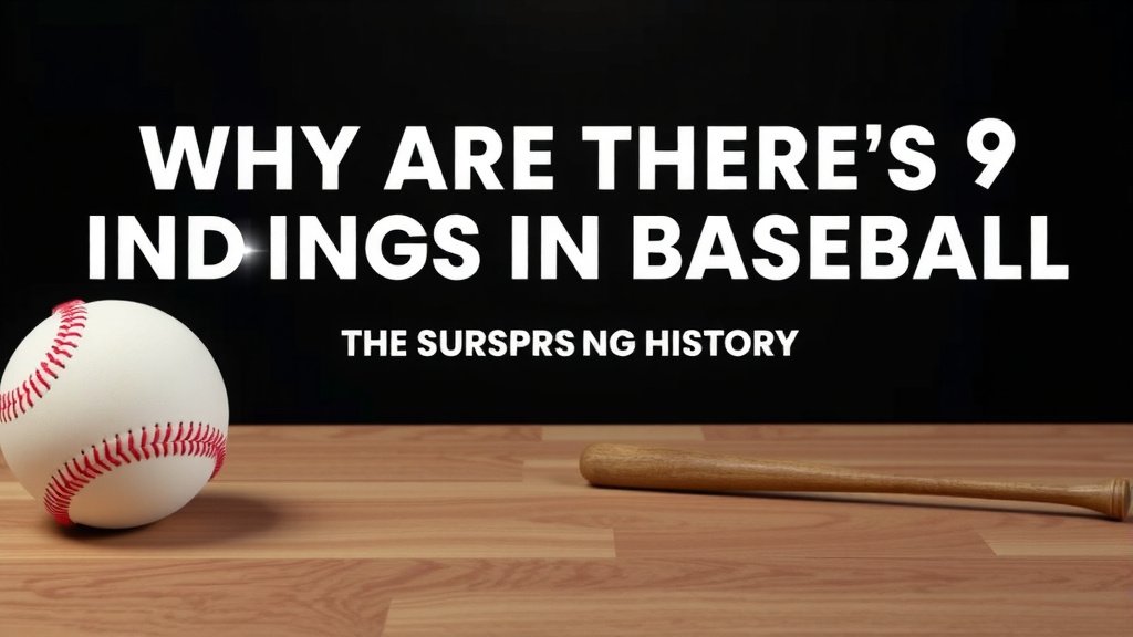 Why Are There 9 Innings in Baseball? The Surprising History