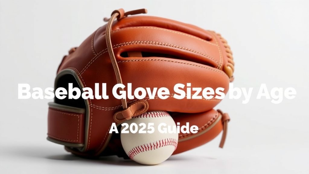 Baseball Glove Sizes by Age: A 2026 Guide