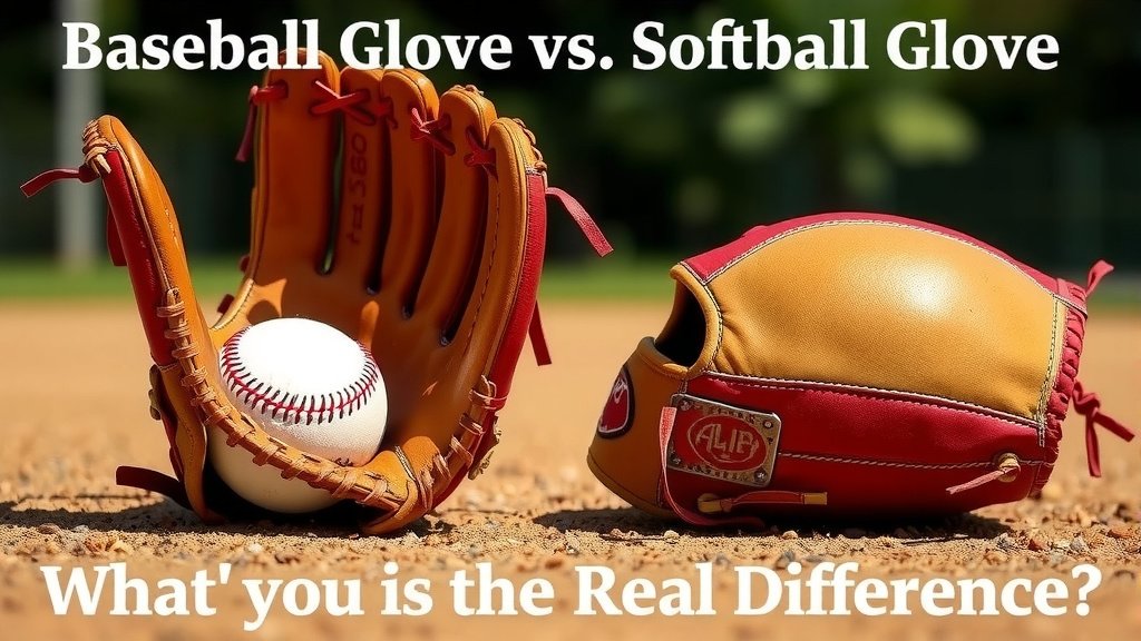 Baseball Glove vs. Softball Glove: What's the Real Difference?