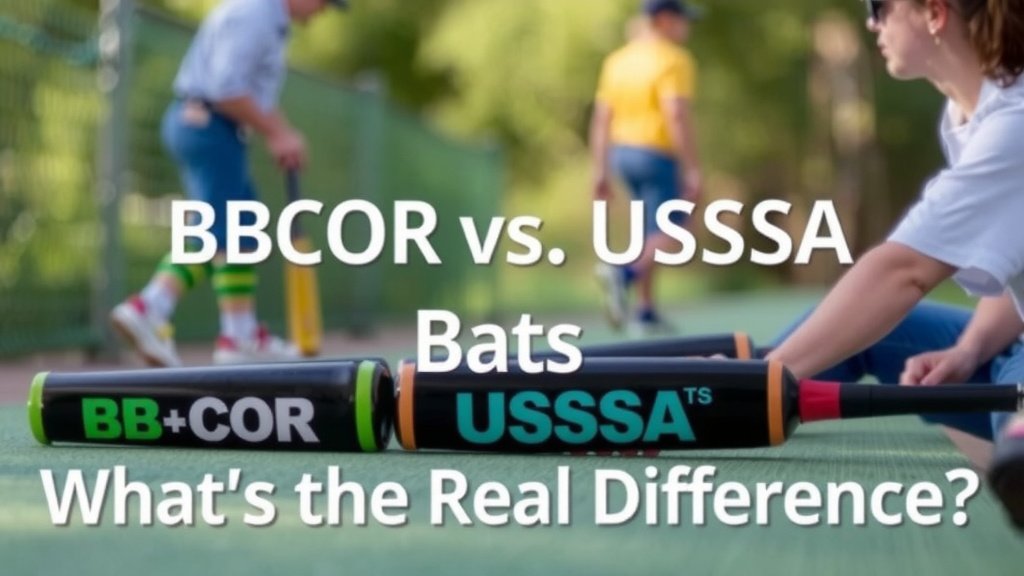 BBCOR vs. USSSA Bats: What’s the Real Difference?