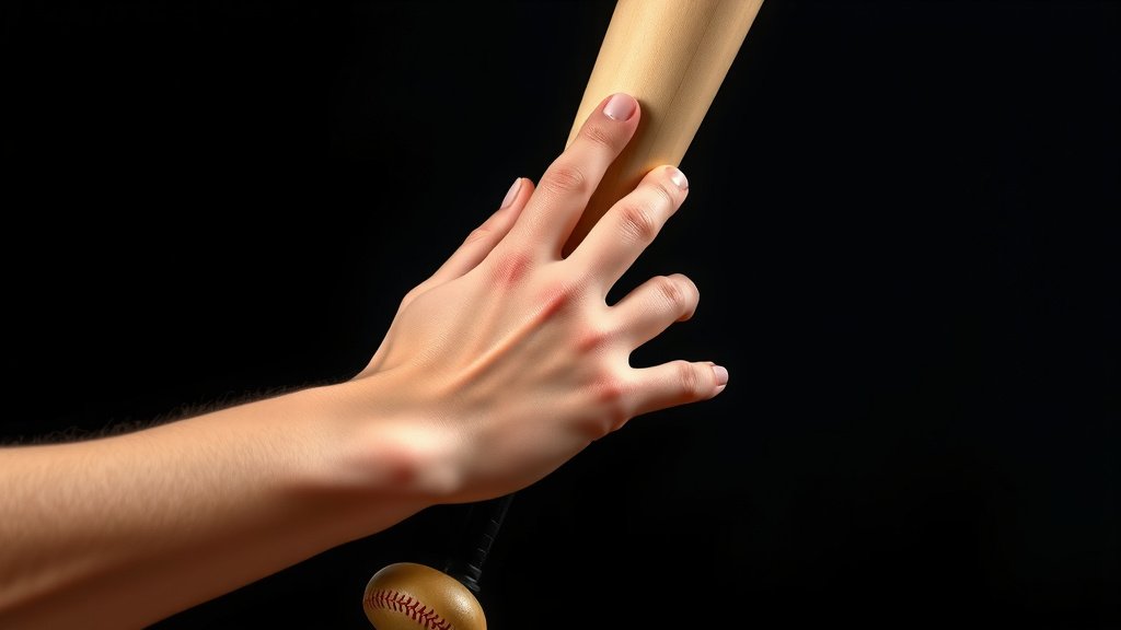 Proper Hand Placement on a Baseball Bat Explained