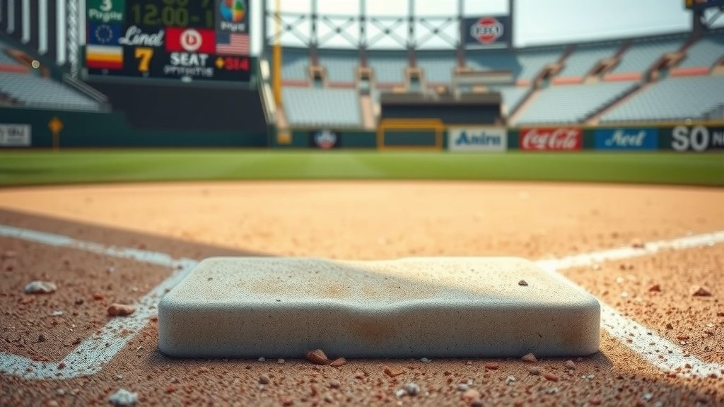 Where is the Pitcher's Rubber Placed on the Field?